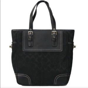 Coach Signature Tote in Black